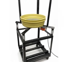 Máquina vibradora y criba